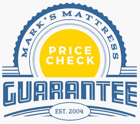 Mark's Mattress Price Check Guarantee Seal