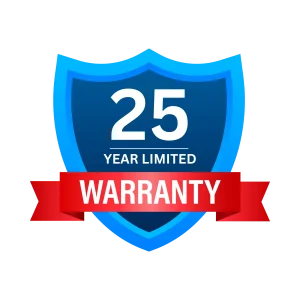 25 years warranty