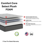 select plush foam